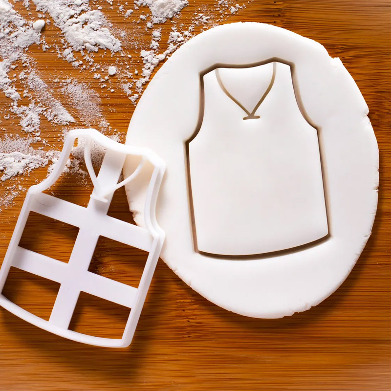 Personalized Sportball Basketball Jersey Cookie Cutter Sports Shape for Sport Lovers