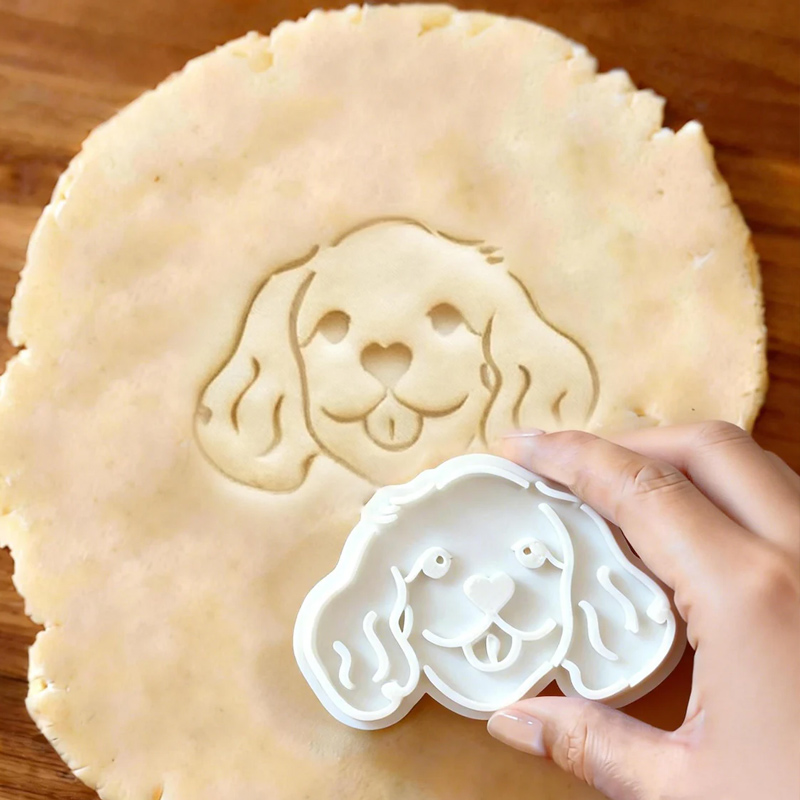 Personalized Pet Face Cookie Cutter from Photo Baking Mold for Dog and Cat Lovers