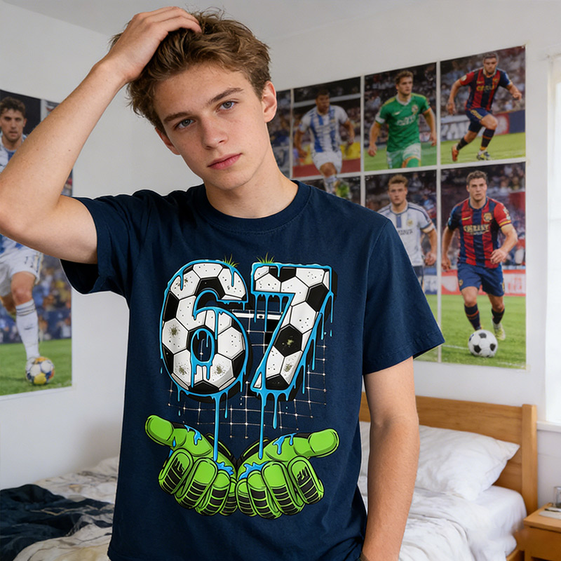 Personalized 67 T-Shirt Sports Six Seven Meme Drip Basketball Football Soccer 67