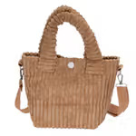 Personalized Toddler Purse with Cute Charm Custom Name Corduroy Kids Crossbody Bag Preschool Daycare Bag