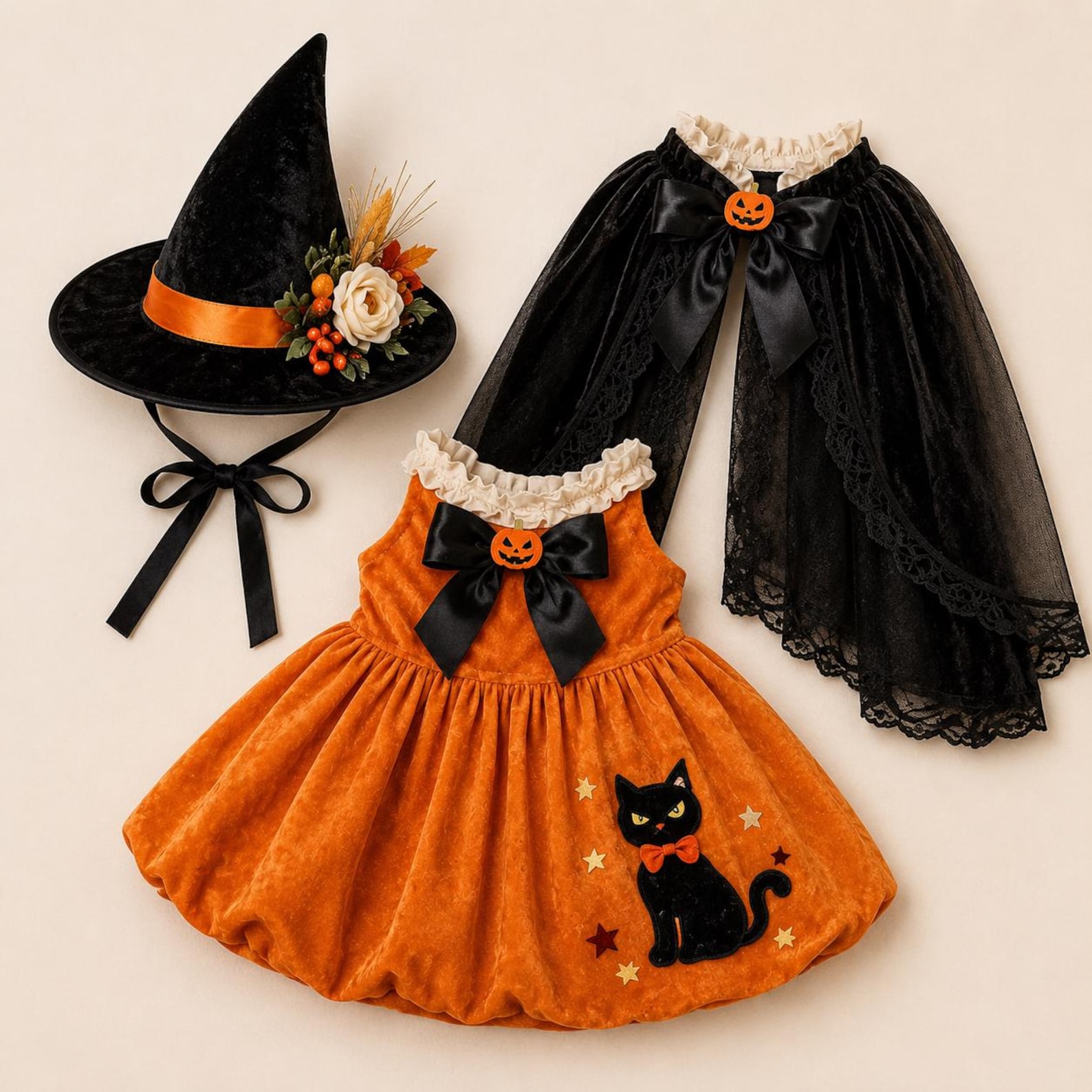 Witch Gardener Goose Outfit 23 Inch Porch Goose Costume Halloween Porch Decorations