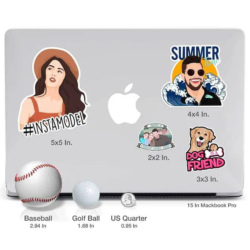 Personalized Horse Stickers Equestrian Horseback Riding Stickers Photo Drawing for Equestrian Lovers