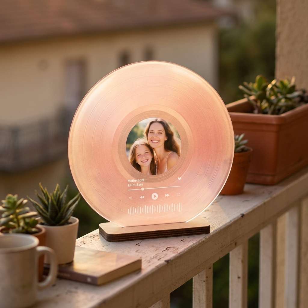 Personalized Mother's Day Record Photo Ornaments Custom Phote Capture Heartwarming Moments Gift for Mom