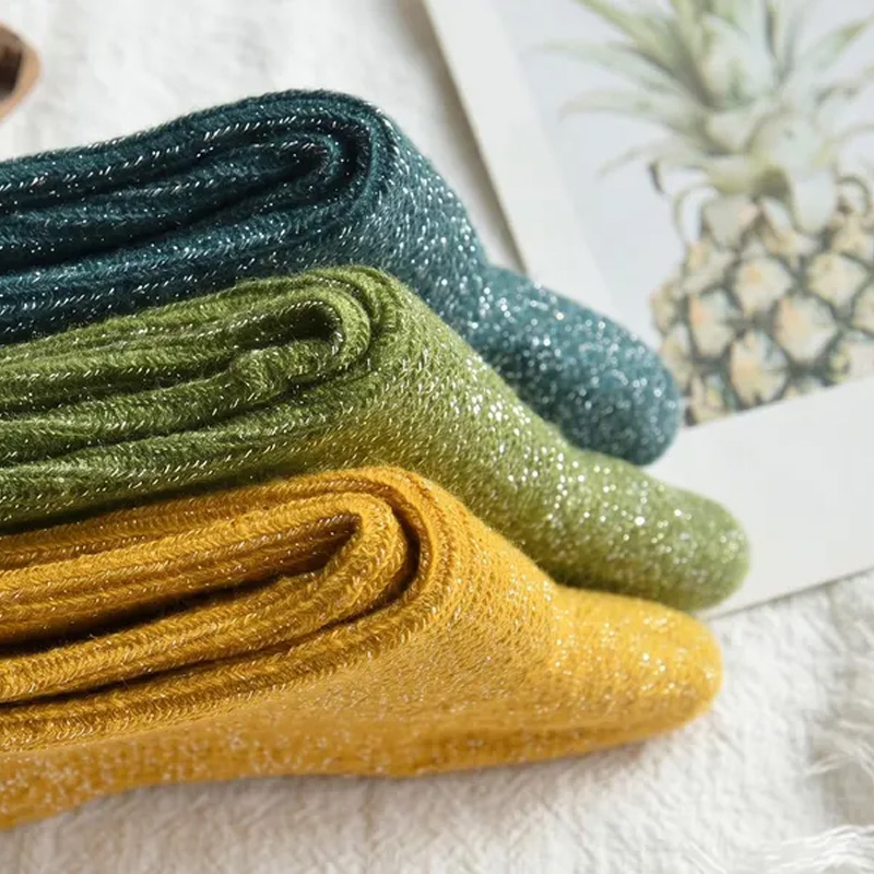 Personalized Teacher Appreciation Gift Merci Super Maitresse Maman Combative Merveilleuse Maitresse Cute Cozy Glitter Socks
