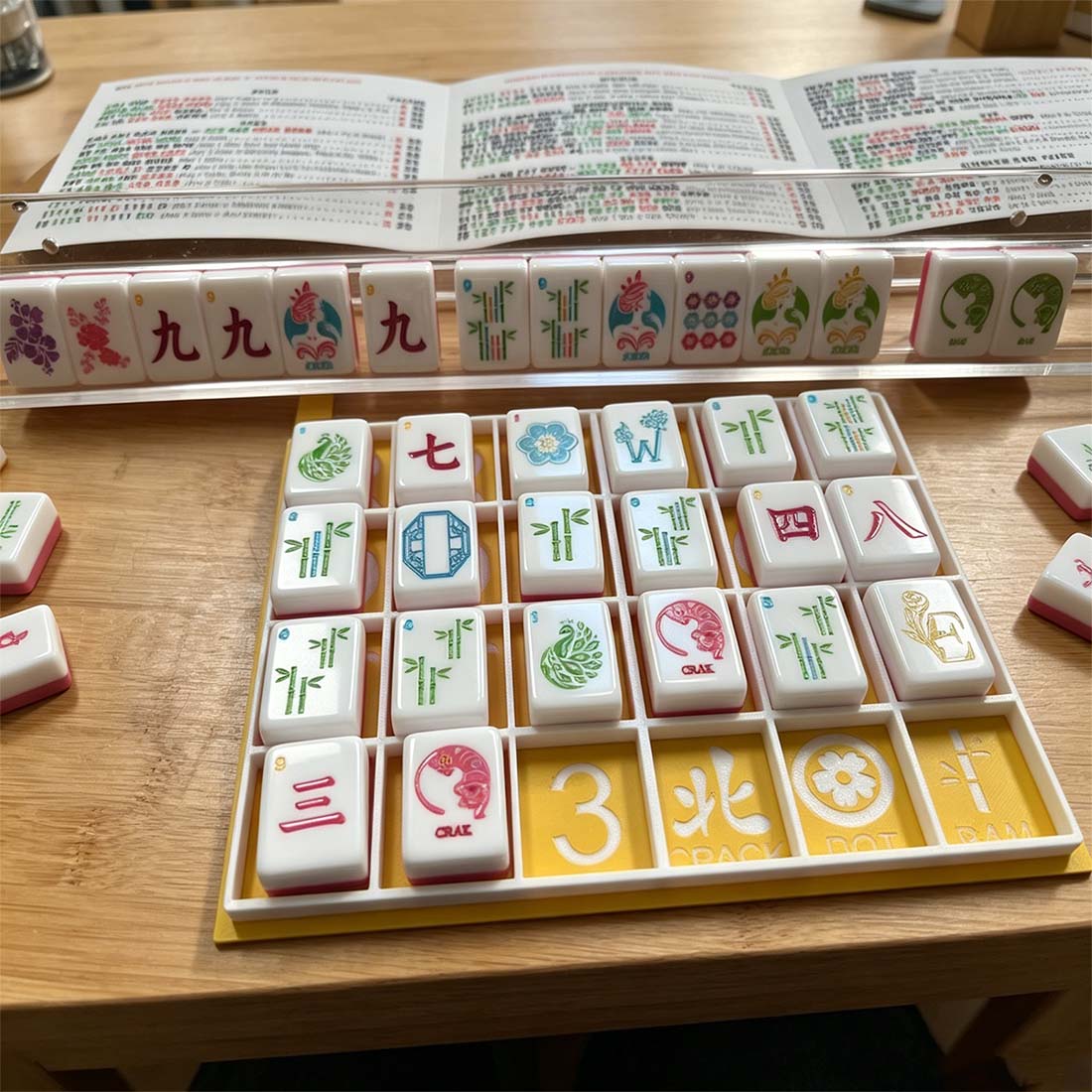 Mahjong Practice Board Perfect for Standard tiles