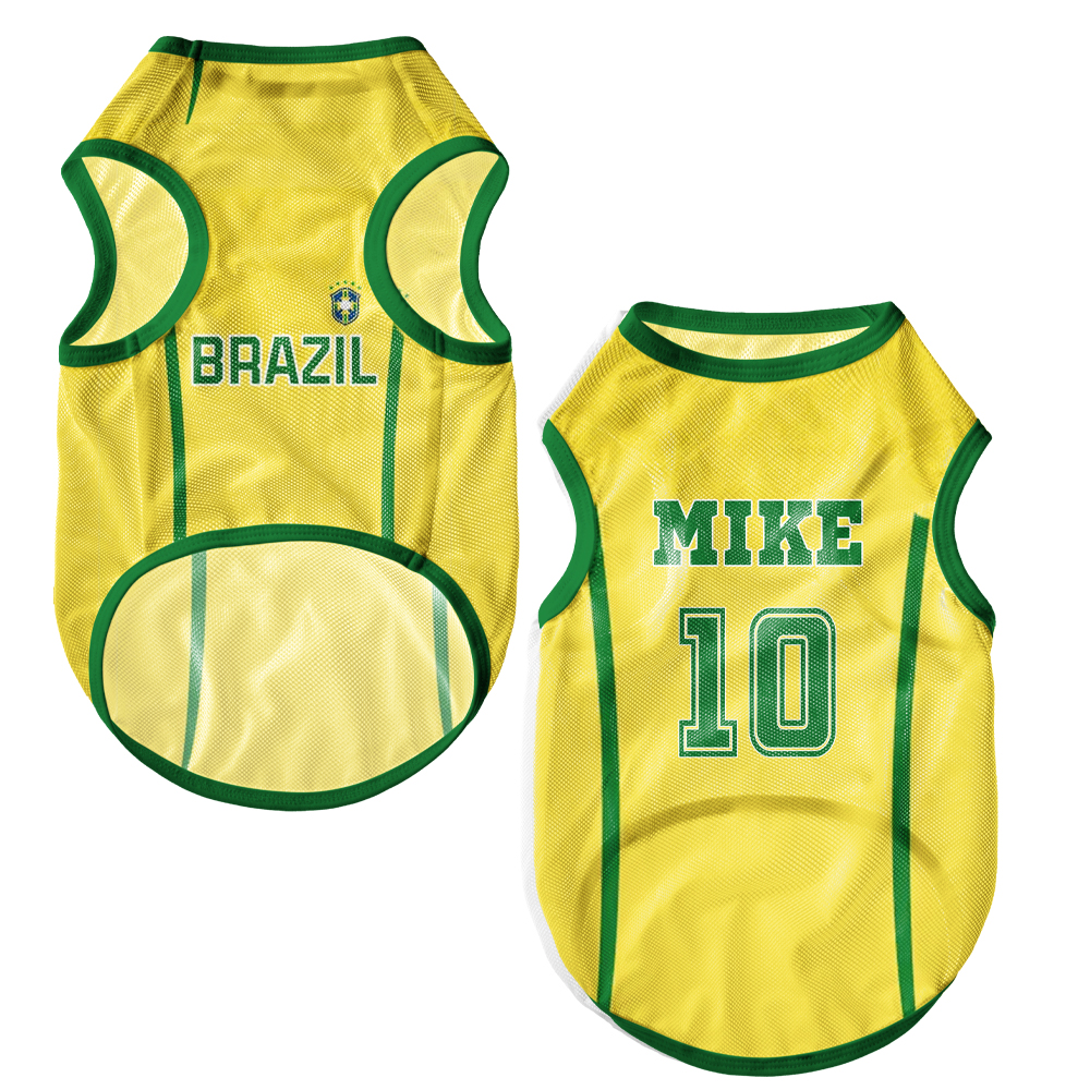 Personalized Pet Mesh Jerseys 2026 World Football National Team JerseysGift for Pet