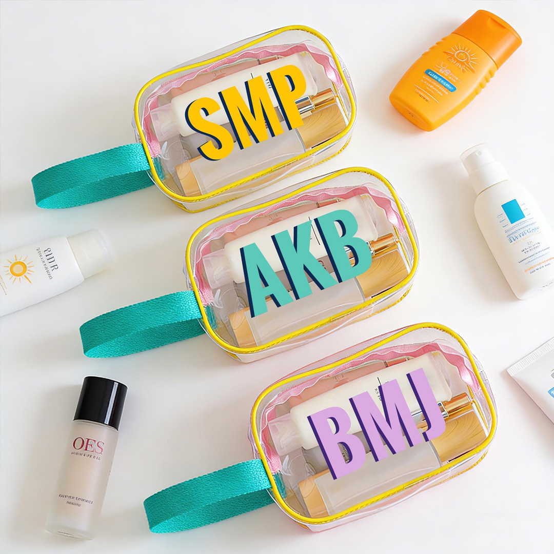 Personalized Monogrammed Pvc Pool Bag Beach Bag Bachelorette Party Favors Wet Dry Pool Pouch Organizer