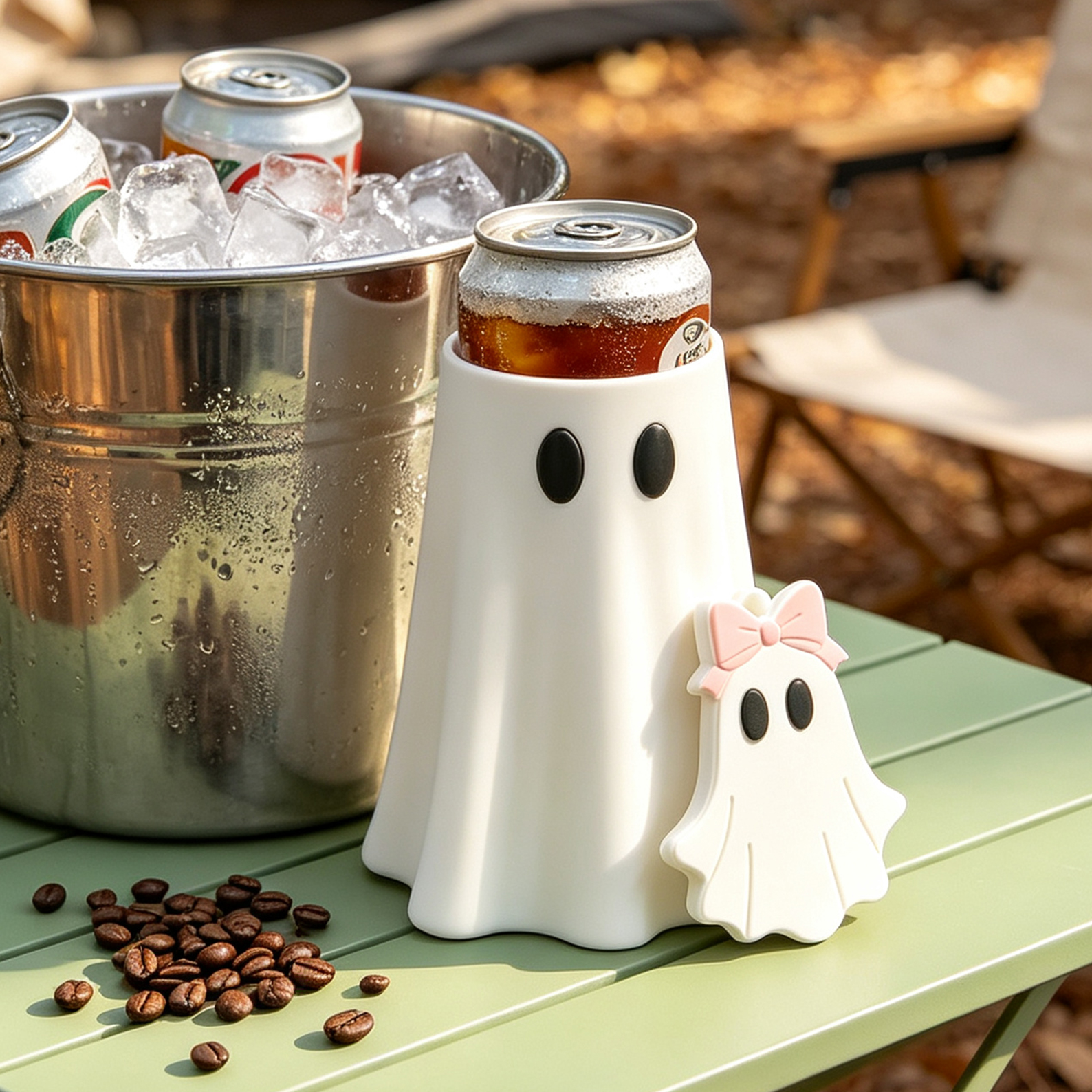 Ghost Can Sleeve Bundle and Can Opener