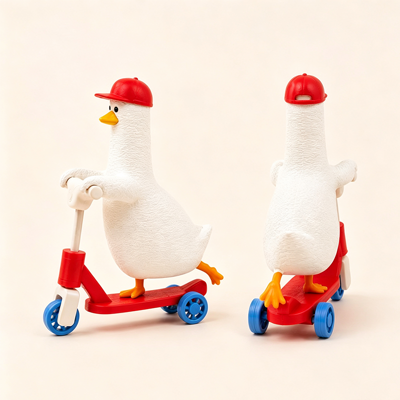Funny Coworker Gift, Burnout Duck Figurine, I'm Sick Of Everything Duck, Office Desk Decor, Emotional Support Gift