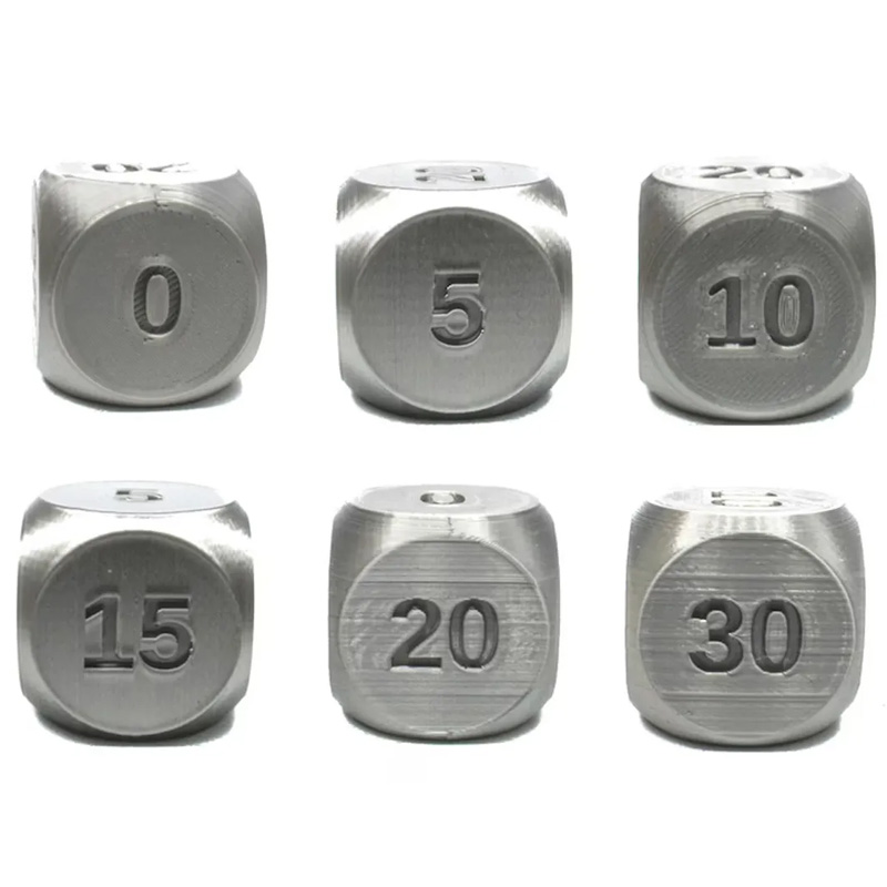 Personalized 3D Printed Exersize Workout Dice Set of 2 Unique Large 1.4" dice Excersize and Quantity Gift for Friends Gym Rat Gym Lovers