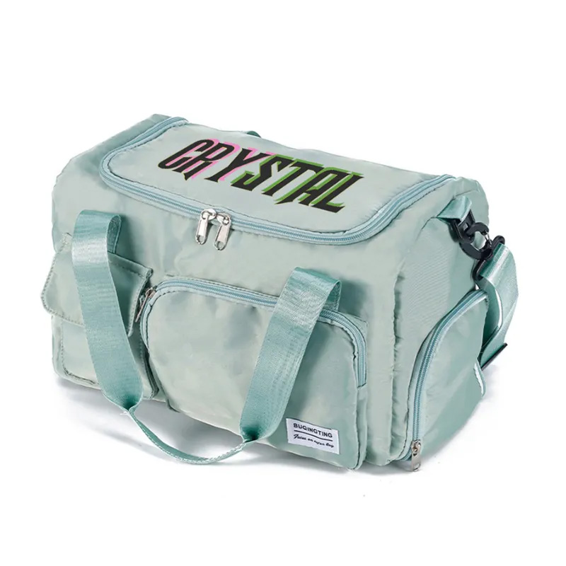 Personalized Duffle Bag Name Gym Bag with Shoulder Strap Multiple Compartments Birthday Christmas Gift for Fitness Lovers