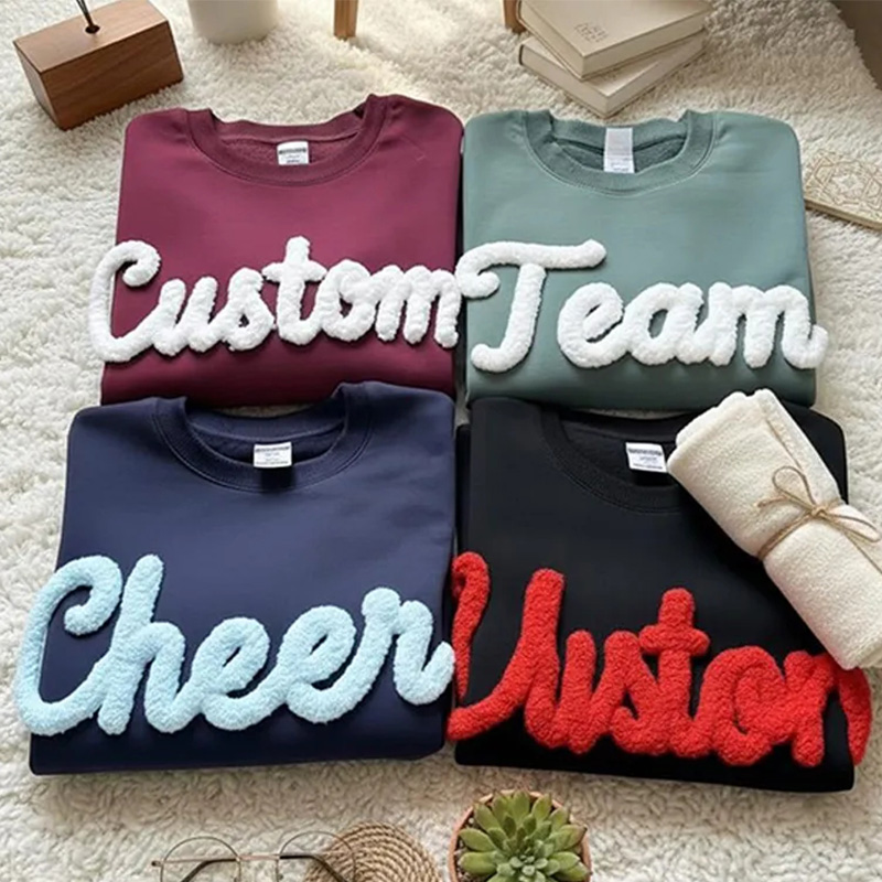 Personalize Your Cozy Sweatshirt with Custom Team Name and Embroidery