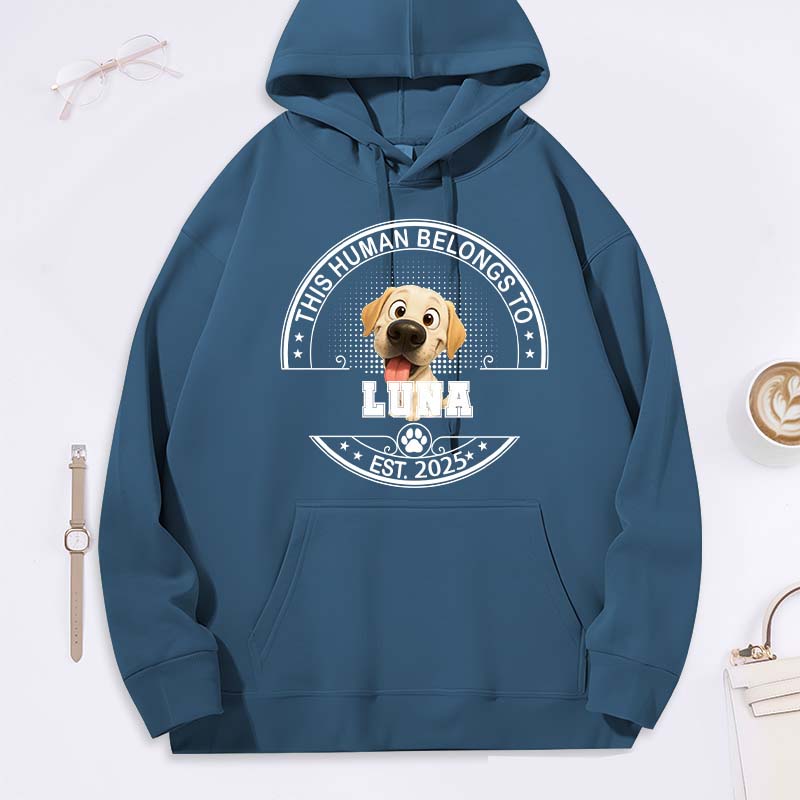 Personalized Dog Lover Belongs to My Dog Baby Hoodies