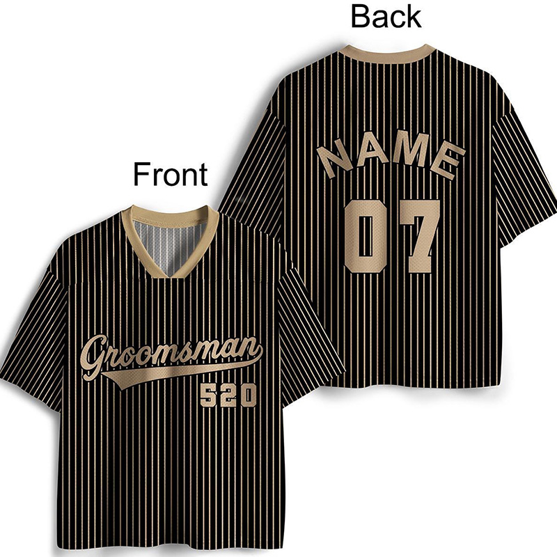 Personalized Groom & Groomsmen Jersey Shirt Bachelor Party Jersey Personalized Name and Number Jersey Groomsmen Proposal Best Man Gift For Him