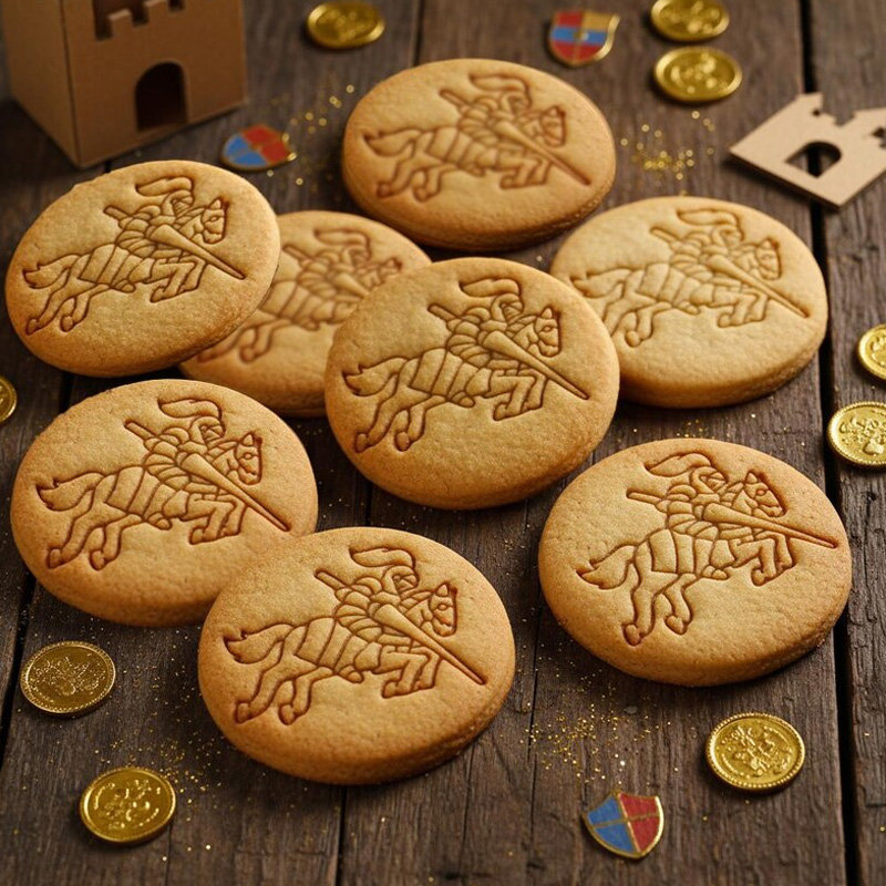 Personalized Knight on Horse Cookie Cutter Gift For Horse Lover Barn Owner Cutter 3D Printed Baking Supplies Fondant Tool Craft Stamp for Equestrian Lover