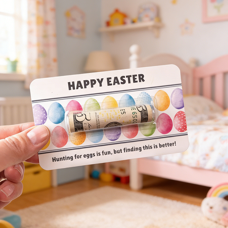 Easter Funny Cash Gift Cute Money Holder Gift for Easter Basket Filler Teen Tween Kids Girl or Boy Clever Gift