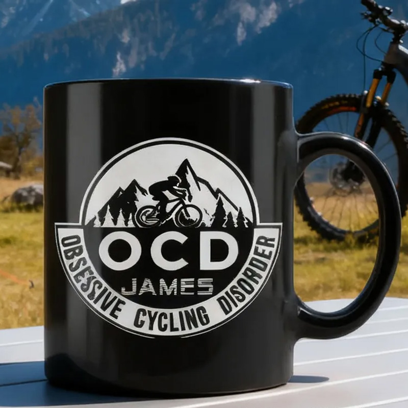 Personalized Funny Cycling Mug Cycling Coffee Mug Cycling Gift Bicycle Mug Bicycle Coffee Mug Bicycle Gift Gift for Biker Biking Mug Biking for Cyclistsfor Biker Cycling Riding Lovers