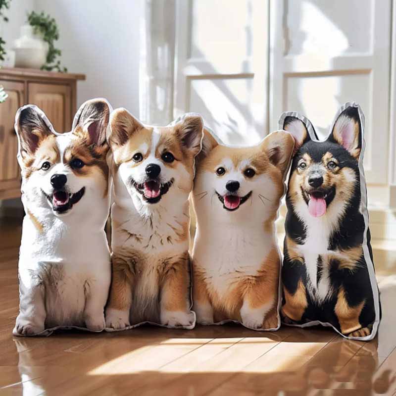 Personalized Pet Lover Photo My Beloved Fur Baby Throw Pillows