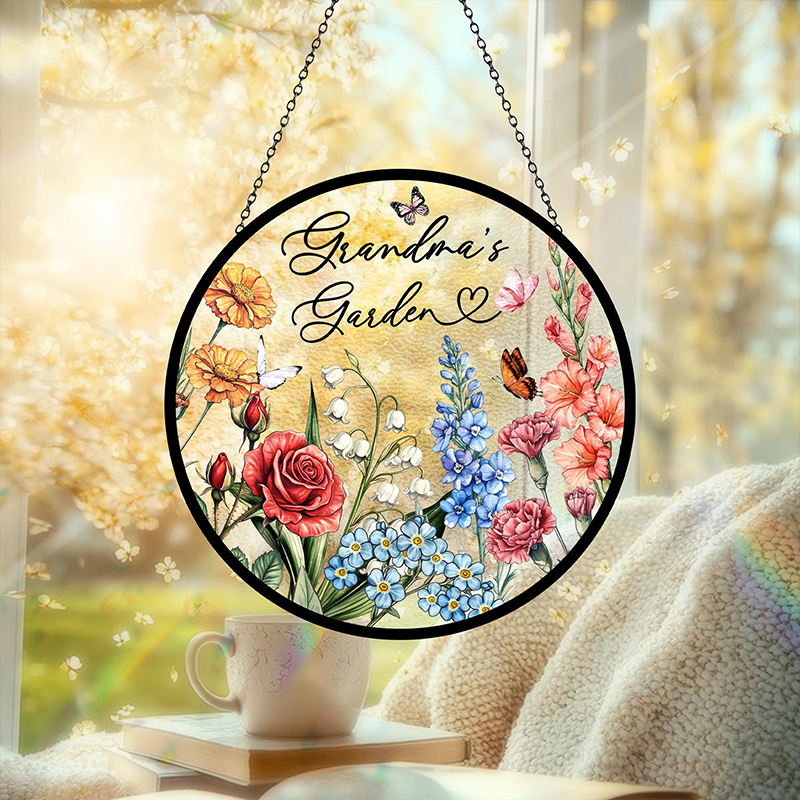 [Copy]Personalized Baseball Stained Glass Suncatcher with Player Silhouette 