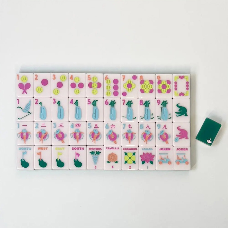 [Copy][Copy]Personalized Golf Themed Mahjong Mat, Custom Golf Mahjongg Table Pad, Gift for Golf and Mah jong Lovers