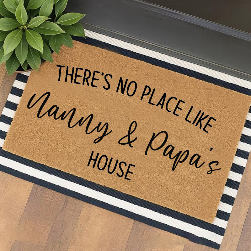 Personalized Grandparents Welcome Mat New Home Gift Housewarming Wedding Gift for Couples Christmas Gift for Family