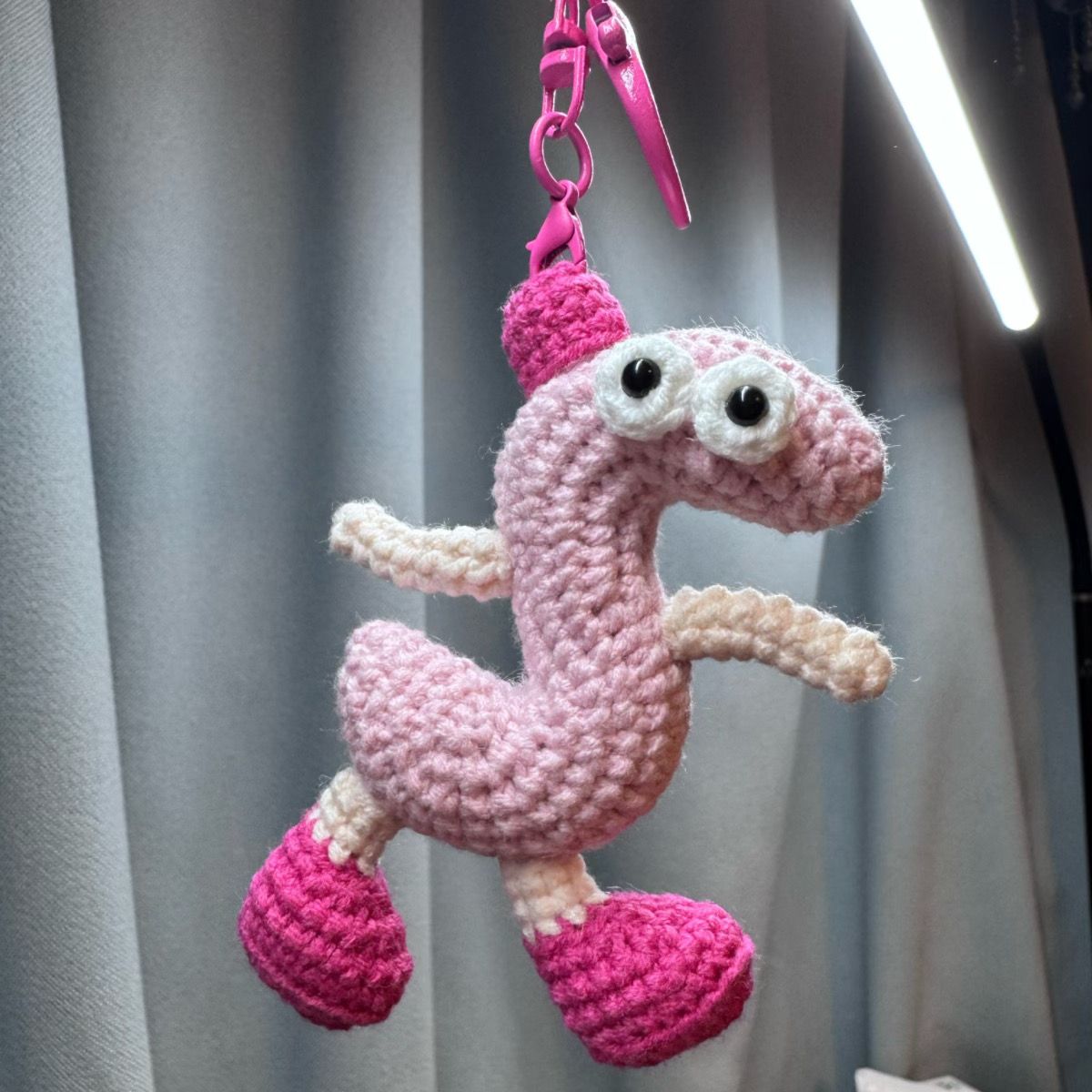 Personalized Hand-Crocheted Name Letter DIY Pendant Gift for Wife Girlfriend