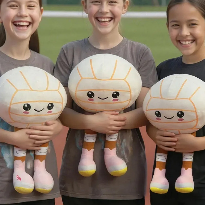Personalized Soccer Plush Dolls with Custom Name for Kids