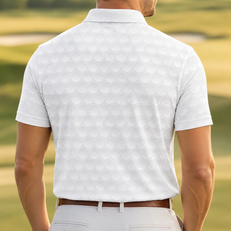 Personalized Golf Polo Shirt Custom All Over Print Polo Shirt Father's Day Birthday Golf Gifts For Dad Grandpa