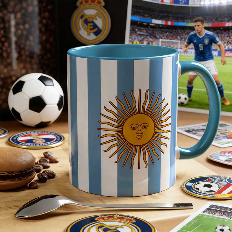 2026 Argentina Soccer Team Mug A Gift for Team Fans