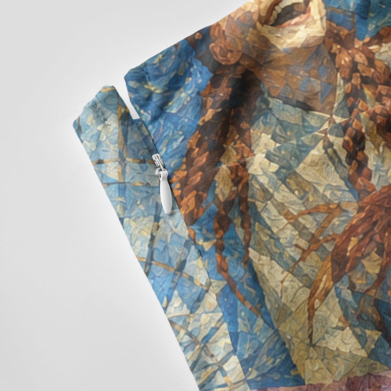 Personalized Oil Painting Maxi Dress Post-Impressionism Custom Photos Gift for Her