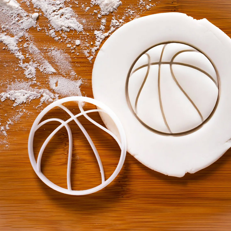 Personalized Sportball Basketball Cookie Cutter Sports Shape for Sport Lovers