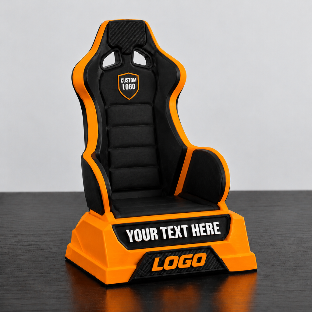 Formula 1 Racing Seat Style Card Display Stand, Compatible with Standard PSA Graded Slabs & Racing Trading Cards