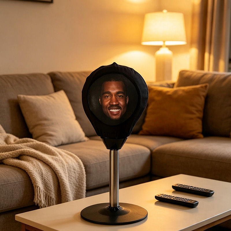 Personalized His Face Photo Punching Bag Upload Any Photo or Face Funny Personalized Gift, Ships Fast Wife Gift from Husband Gift for Her