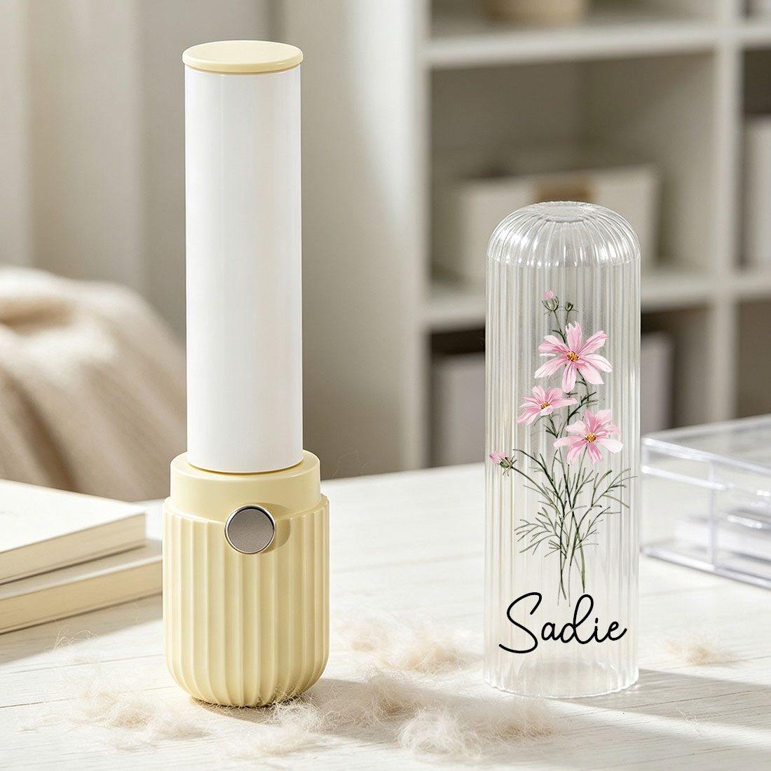 Mini Portable Lint Roller for Home Use Pet Hair Removal Clothing Removal Dust Removal Tear-off Roller