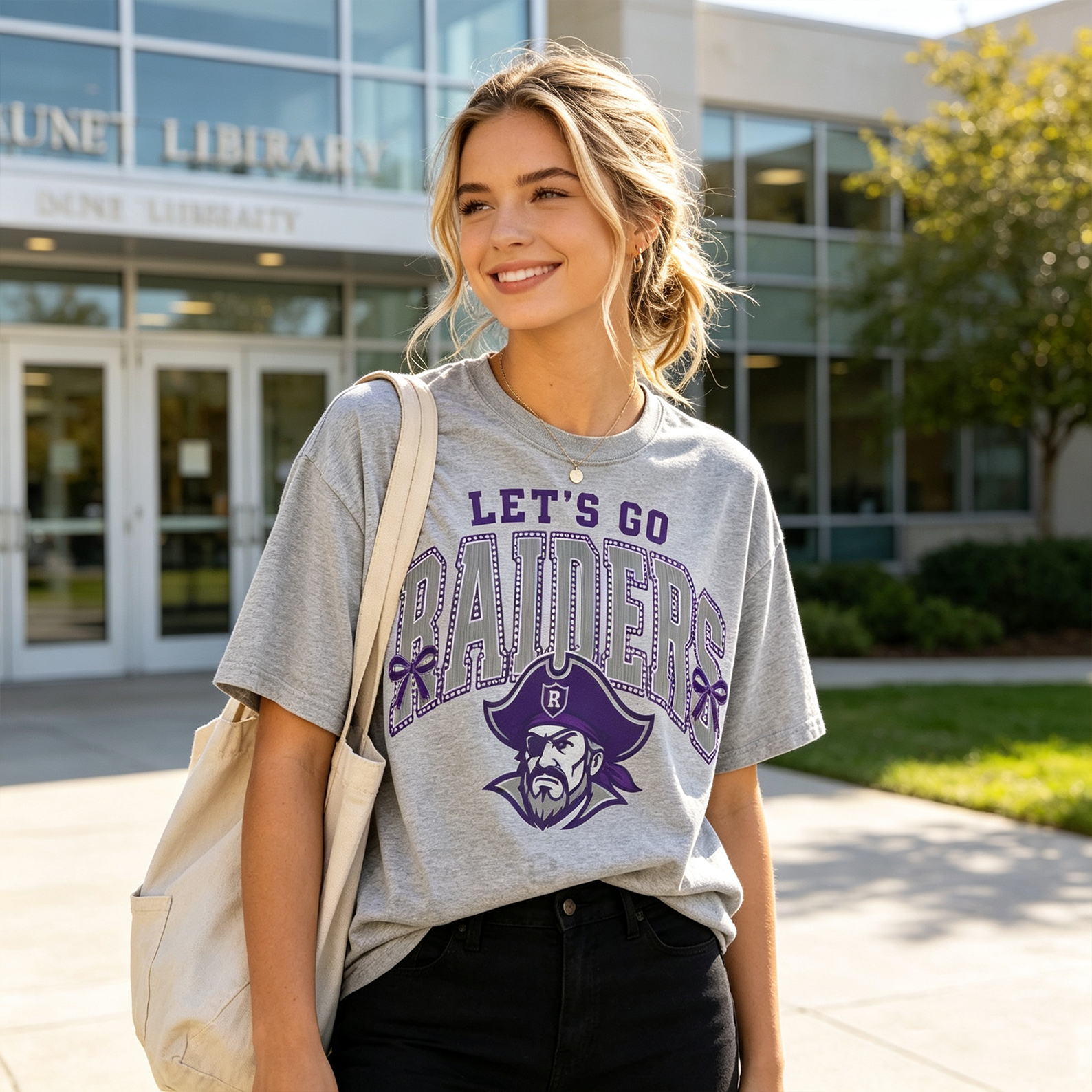 Personalized School Mascot Classic T-Shirt Let's Go Team School Spirit Team Back To School Gift