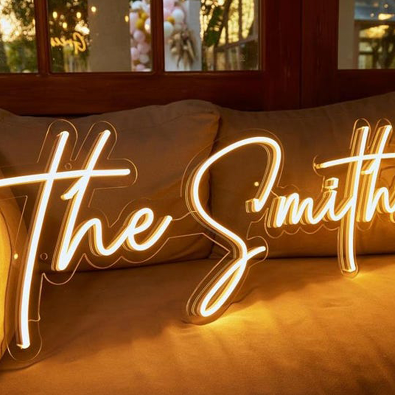 Personalized Wedding Neon Sign Name Neon Sign LED Neon Sign Bridesmaids Gifts