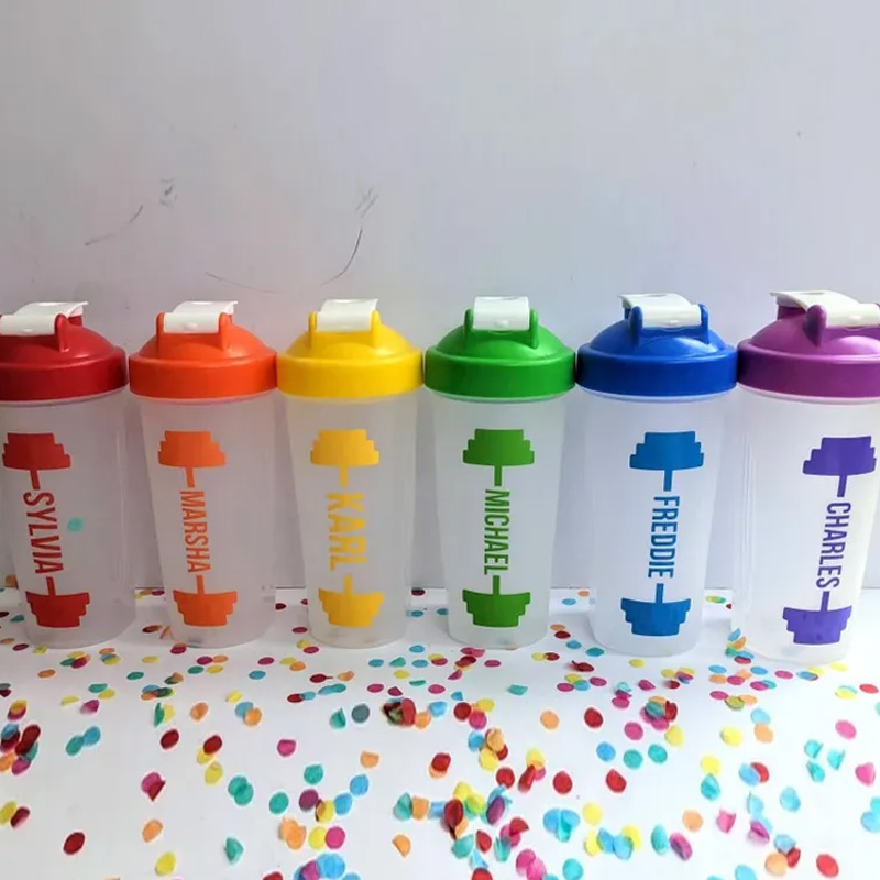 Personalised Protein Shaker New Year Resolution Gym Lover Gift Drinks Bottle Fitness Freak Healthy Shakes Father Dad Gift for Gym Lovers