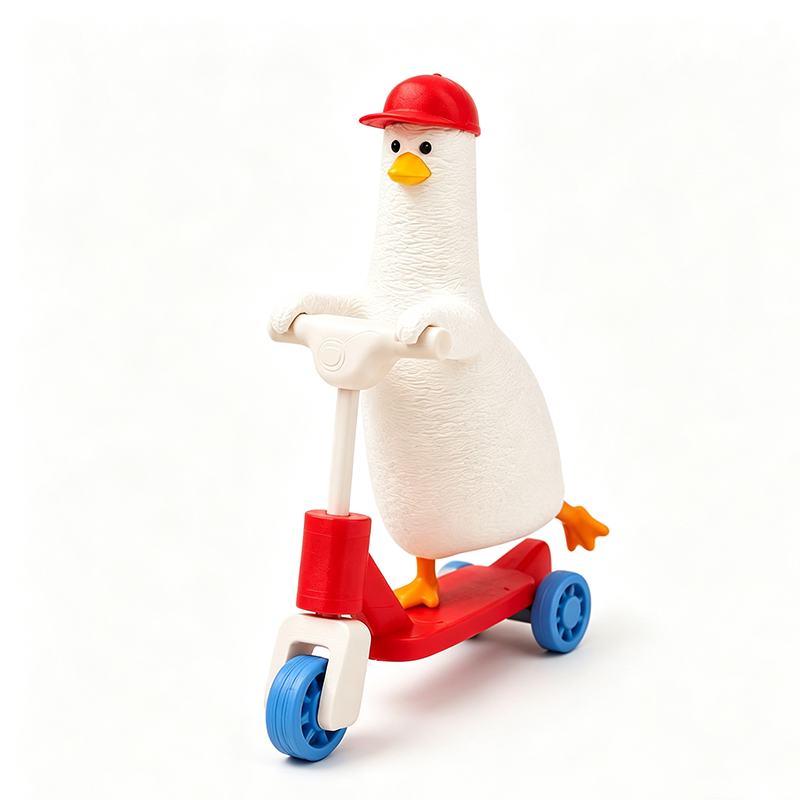 Funny Coworker Gift, Burnout Duck Figurine, I'm Sick Of Everything Duck, Office Desk Decor, Emotional Support Gift