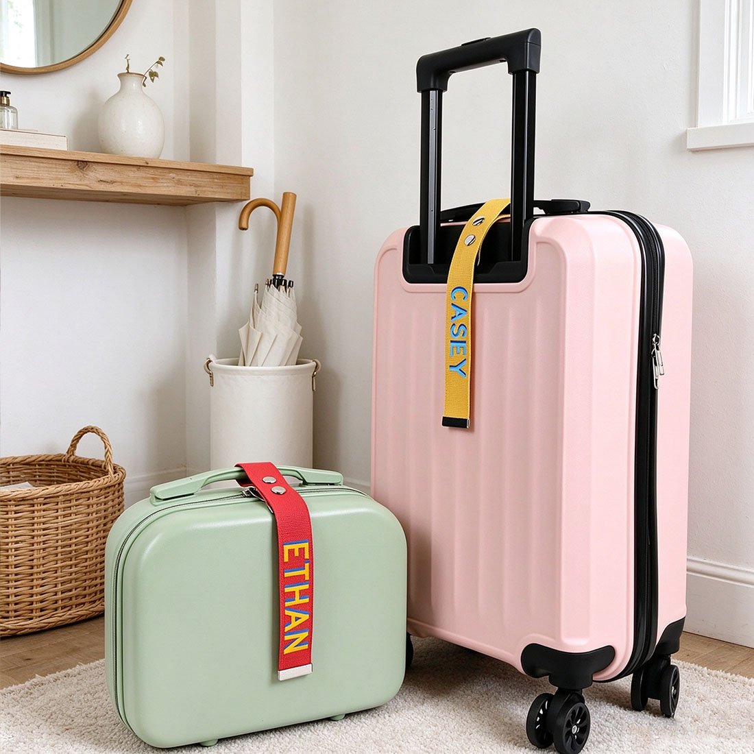 Personalized Luggage Tag Custom Luggage Strap With Name Travel Accessories