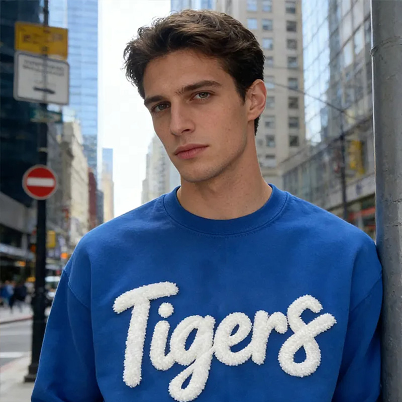 Personalize Your Cozy Sweatshirt with Custom Team Name and Embroidery