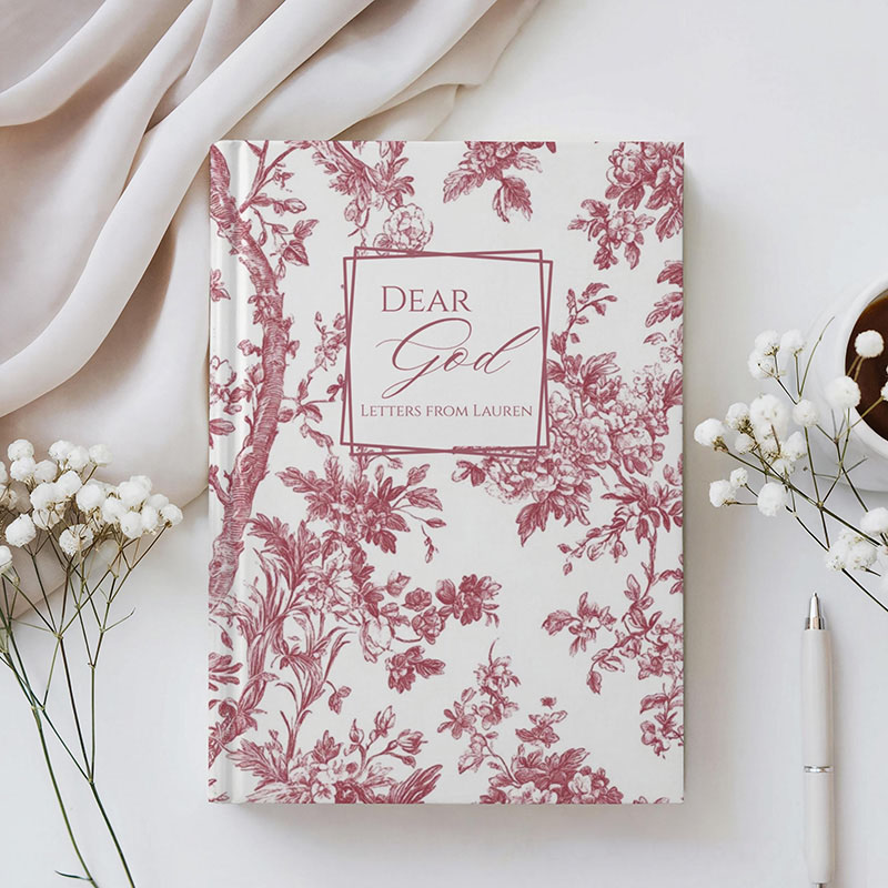 Personalized Prayer Journal Dear God Journal A5 Prayer Journal Notebook with Name Gift for Christian Religious Gift for Women Sale-megacustom
