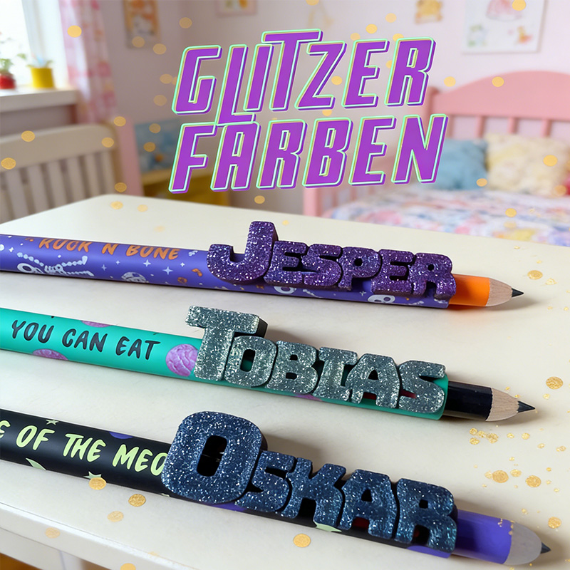 Personalized Clip with/without LEGAMI pen gift for kids perfect for starting school for the school cone as a birthday present or souvenir