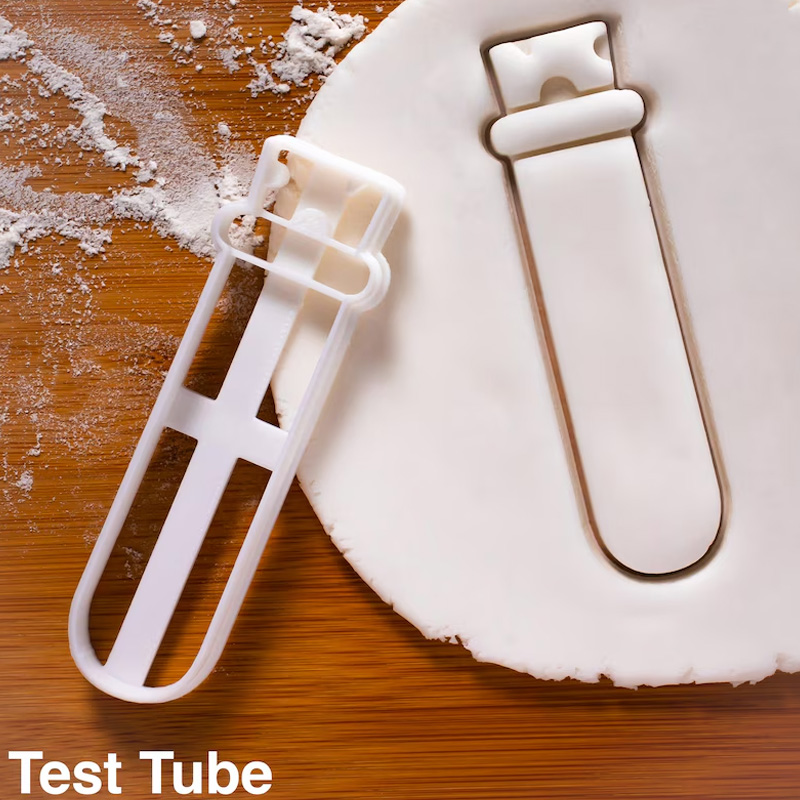 Personalized Conical Flask Cookie Cutter 3D Printed Science Lab Equipment Geeky Baking Supplies Fondant Tool Craft Stamp for Geek Lover