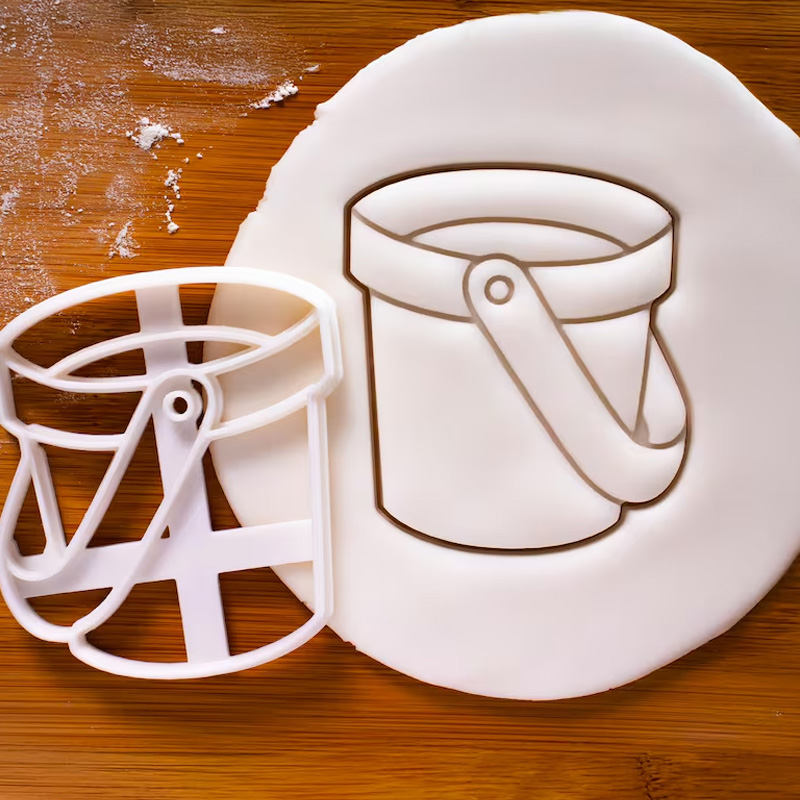 Personalized Surfboard Cookie Cutter Ocean Wave Design 3D Printed Baking Tool Beach Parties Craft Stamp for Fishing Lover