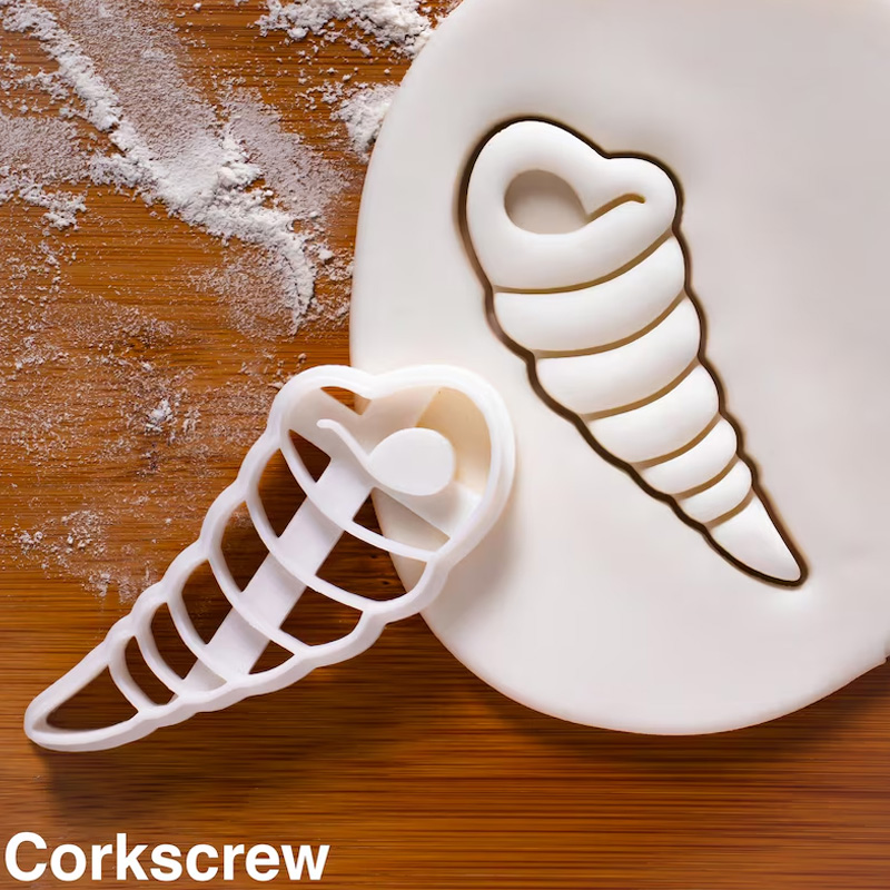 Personalized Seashell Cookie Cutter Beach Ocean Baking Mold 3D Printed Baking Tool Beach Parties Craft Stamp for Fishing Lover