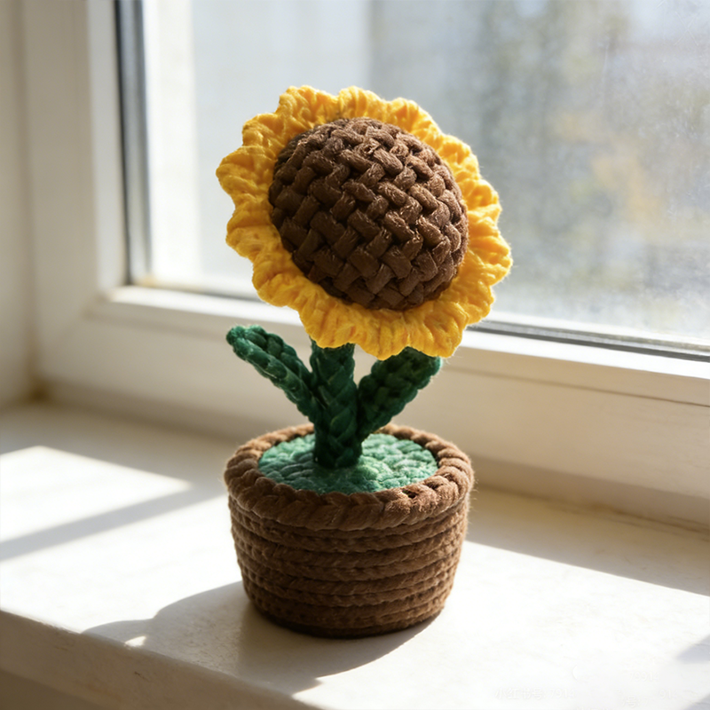 Personalized 3D Printed Flower 3D Tulips Decorations Potted Cacti Gift Home Decoration