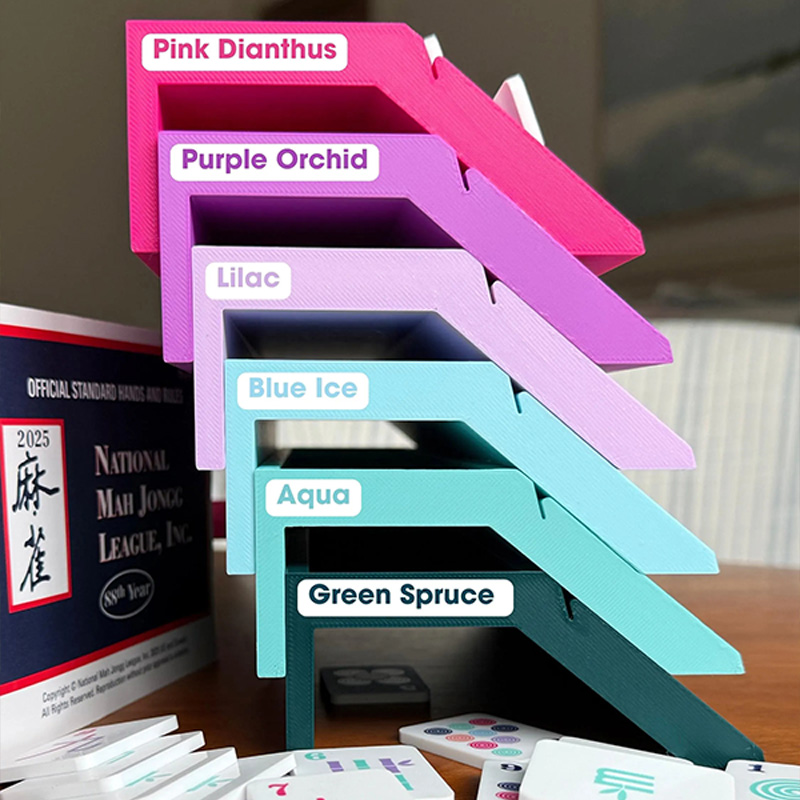 Travel Mahjong Racks, Magnetic Pushers, Mahjong Beginner for Mahjong Lovers