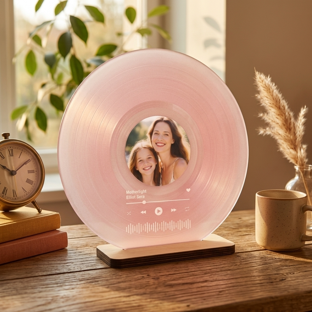 Personalized Mother's Day Record Photo Ornaments Custom Phote Capture Heartwarming Moments Gift for Mom