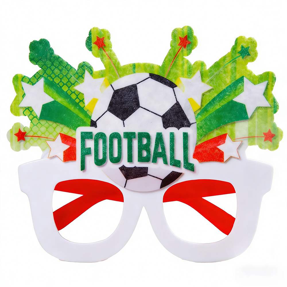 2026 World Cup Soccer Glasses Unique Football Fan Sunglasses World Cup Party Photo Props Soccer Celebration Accessories Gift for Soccer Lovers