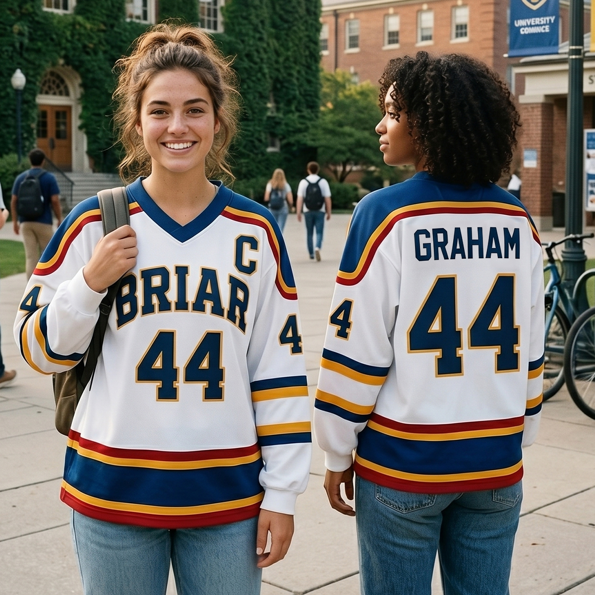 Personalized Hockey Romance Hockey Jersey Bookish Apparel Hockey Fan Lover 